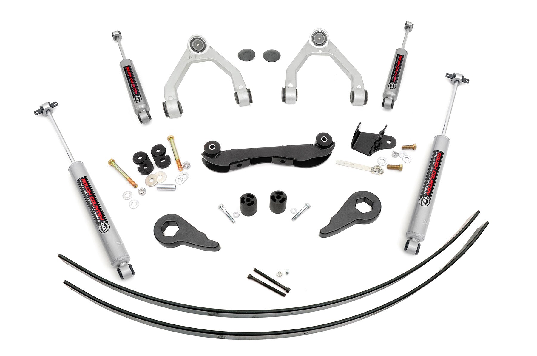 2-3 Inch Lift Kit | Rear AAL | Chevy/GMC 1500 Truck & SUV 4WD (1988-1999) by Rough Country