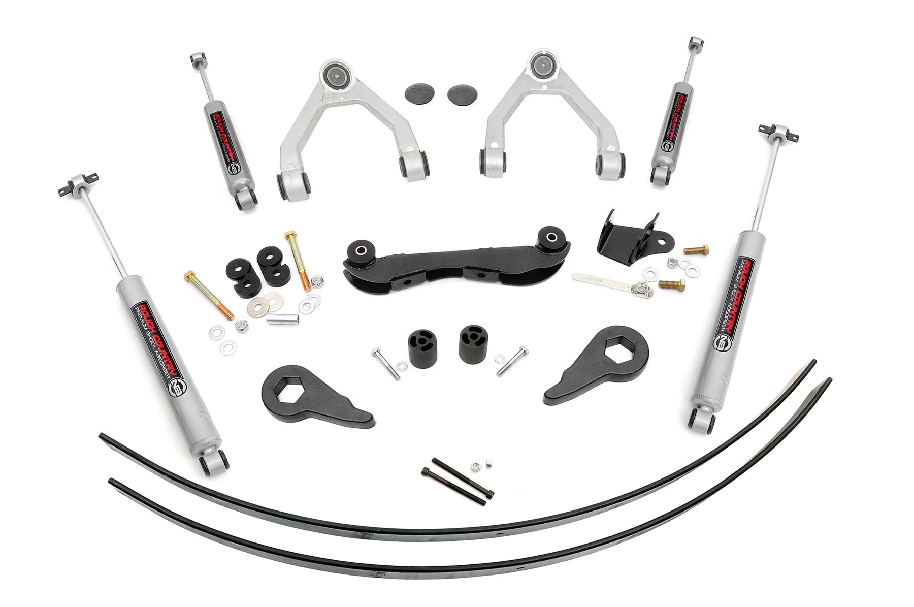 2-3 Inch Lift Kit | Rear AAL | Chevy/GMC 1500 Truck & SUV 4WD (1988-1999) by Rough Country