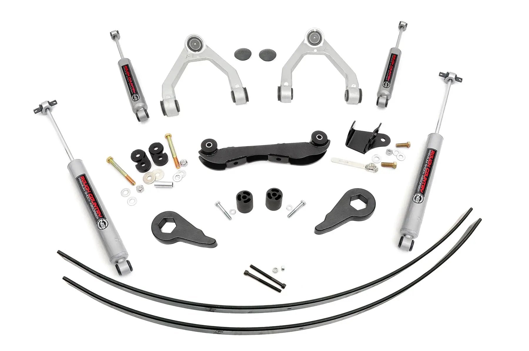 2-3 Inch Lift Kit | Rear AAL | Chevy/GMC 1500 Truck & SUV 4WD (1988-1999) by Rough Country