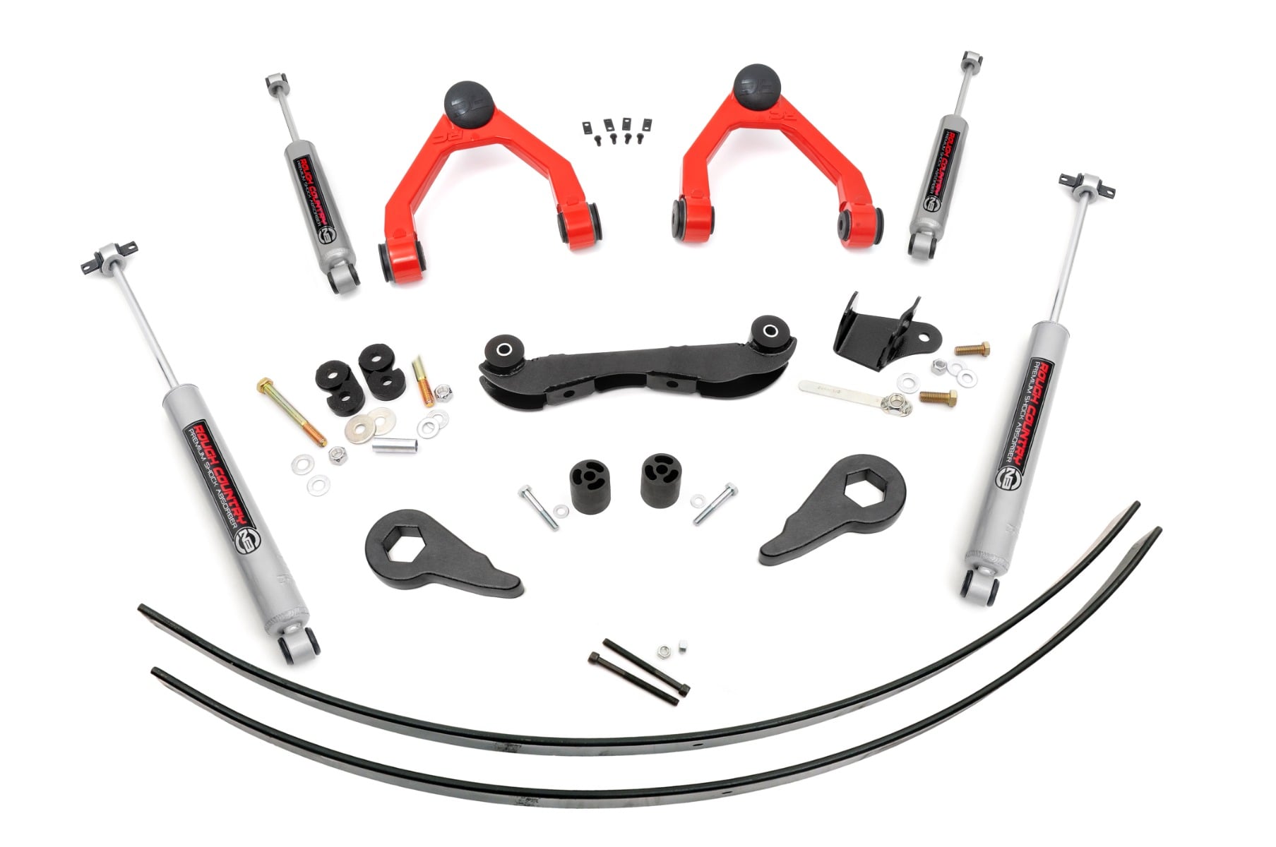 2-3 Inch Lift Kit | Rear AAL | Chevy/GMC 1500 Truck & SUV 4WD (1988-1999) by Rough Country