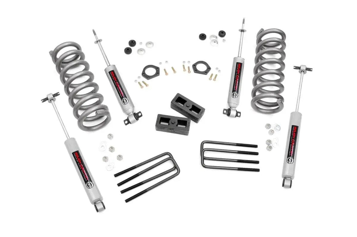2 Inch Lift Kit | Chevy/GMC 1500 Truck & SUV 2WD (1988-1999) by Rough Country