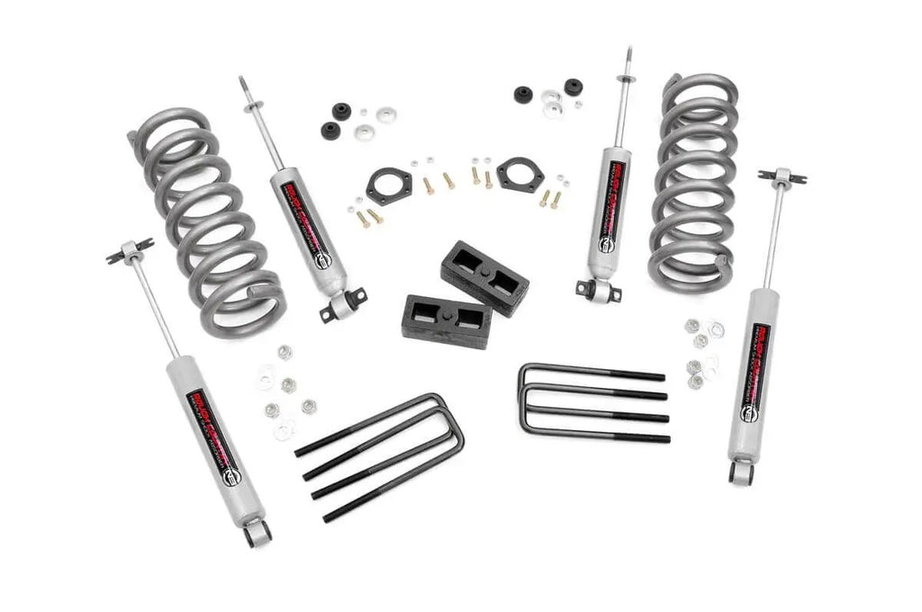 2 Inch Lift Kit | Chevy/GMC 1500 Truck & SUV 2WD (1988-1999) by Rough Country