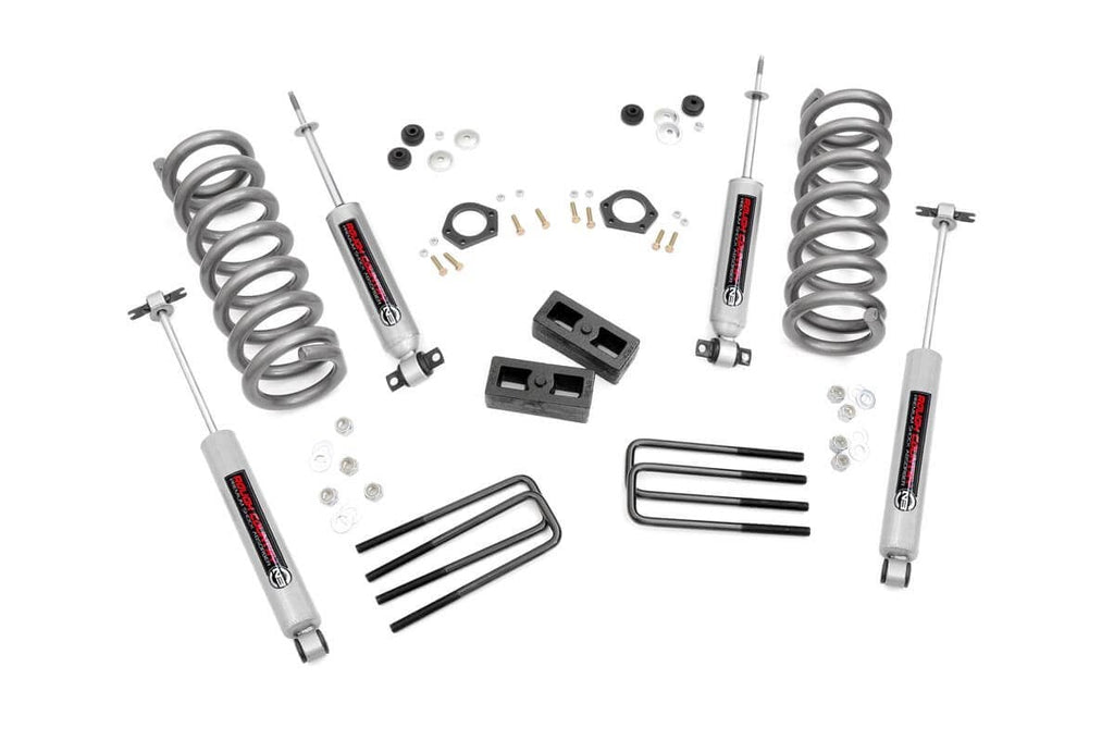 2 Inch Lift Kit | Chevy/GMC 1500 Truck & SUV 2WD (1988-1999) by Rough Country