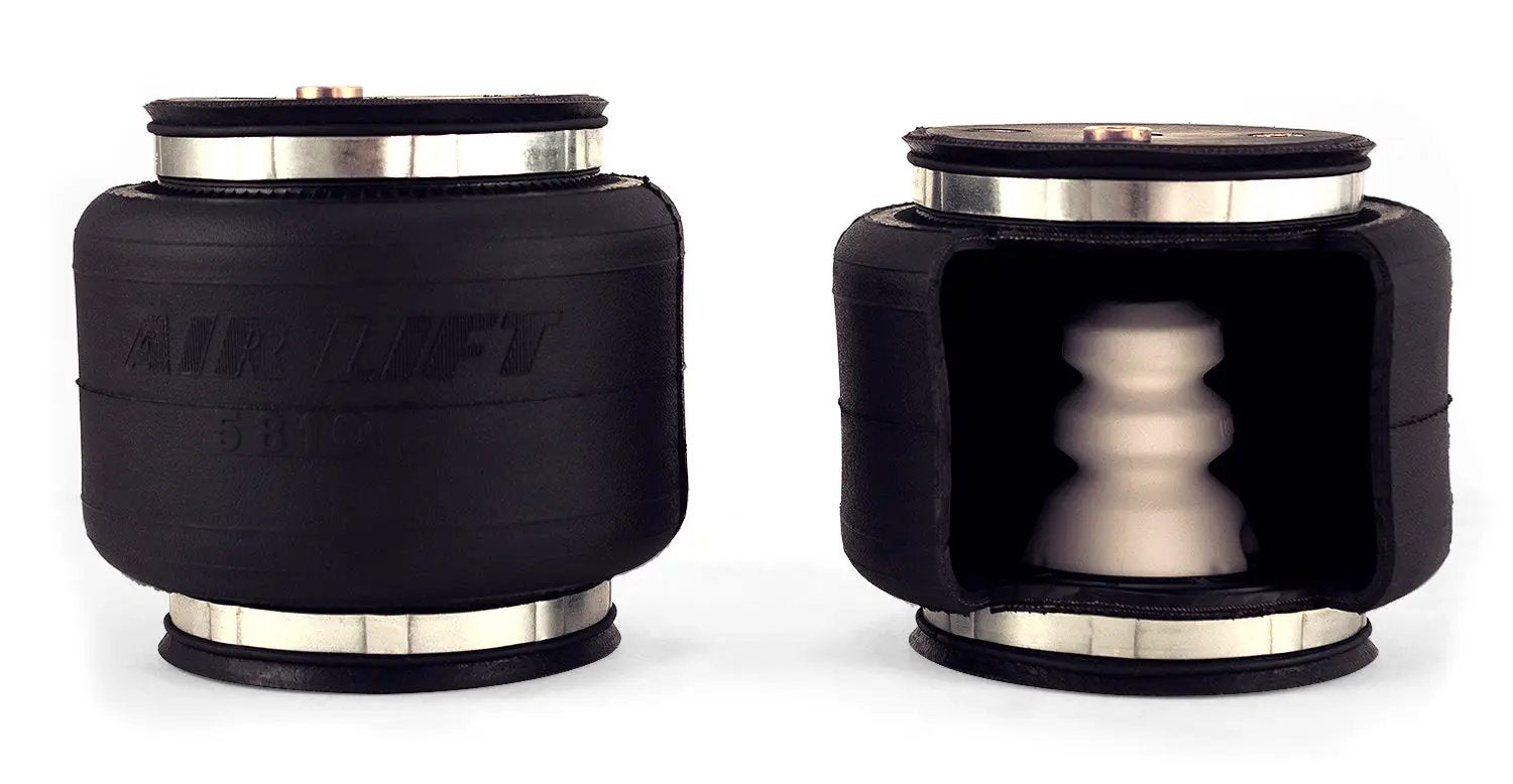 Leaf spring air spring kit by Air Lift