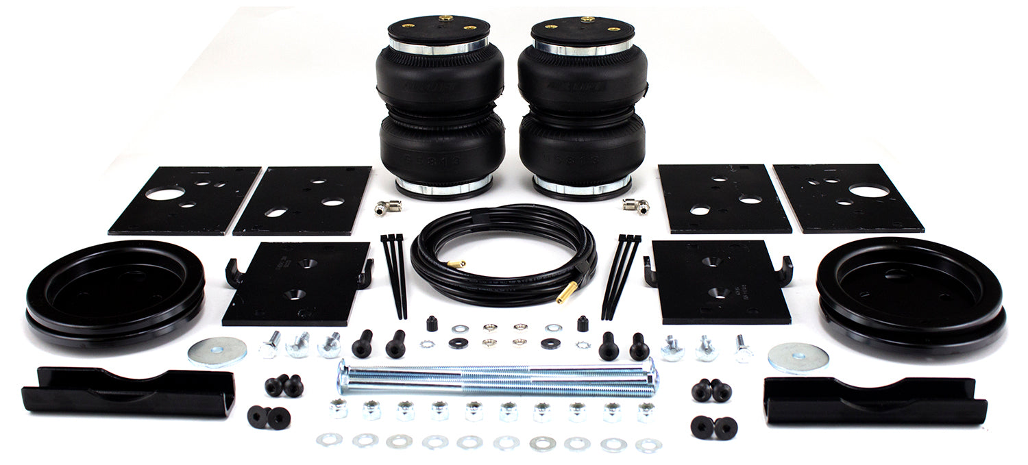 Leaf spring air spring kit with internal jounce bumper by Air Lift