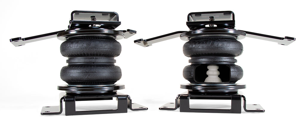 Leaf spring air spring kit with internal jounce bumper by Air Lift