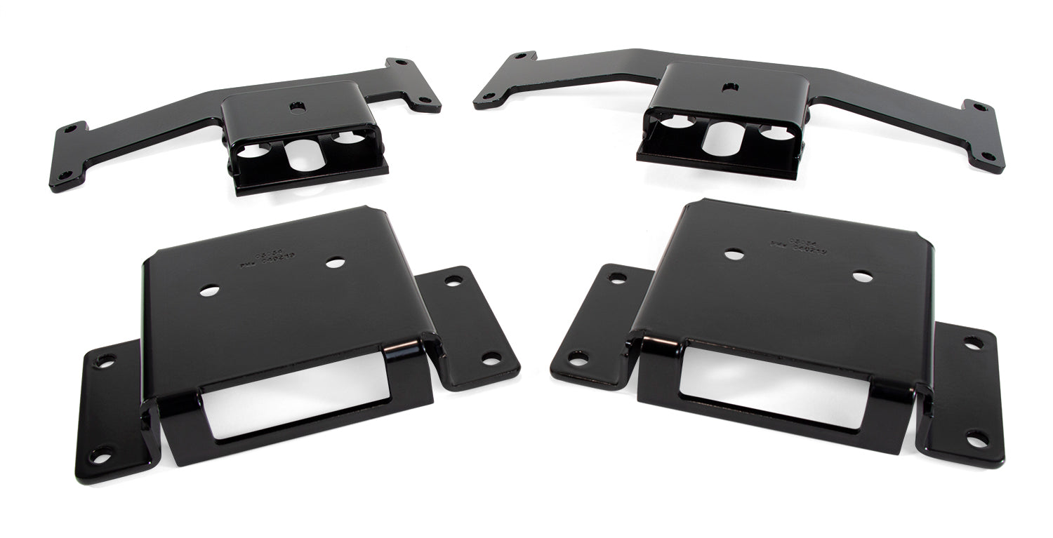 Leaf spring air spring kit with internal jounce bumper by Air Lift