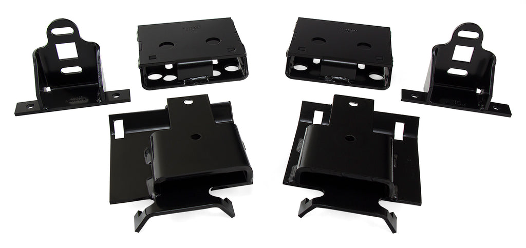 Leaf spring air spring kit with internal jounce bumper by Air Lift