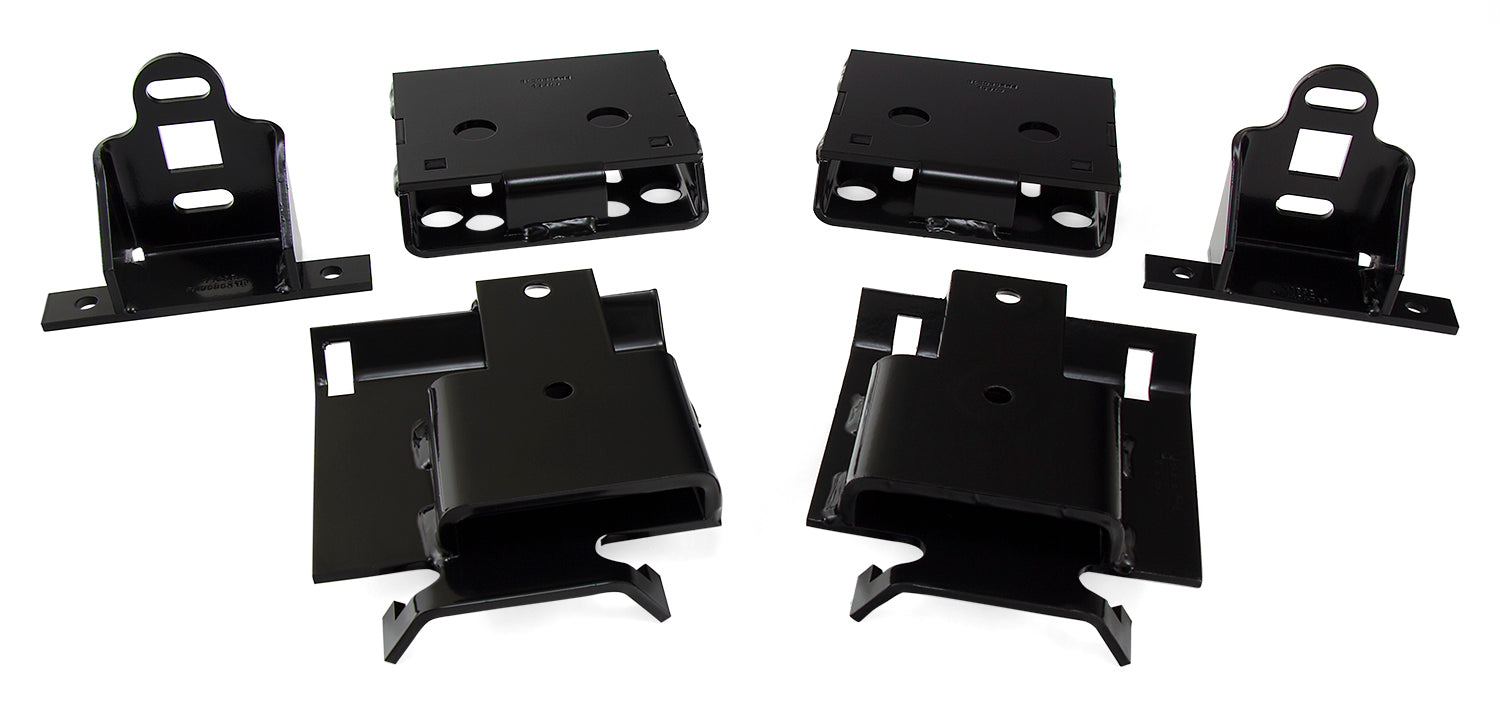 Leaf spring air spring kit with internal jounce bumper by Air Lift