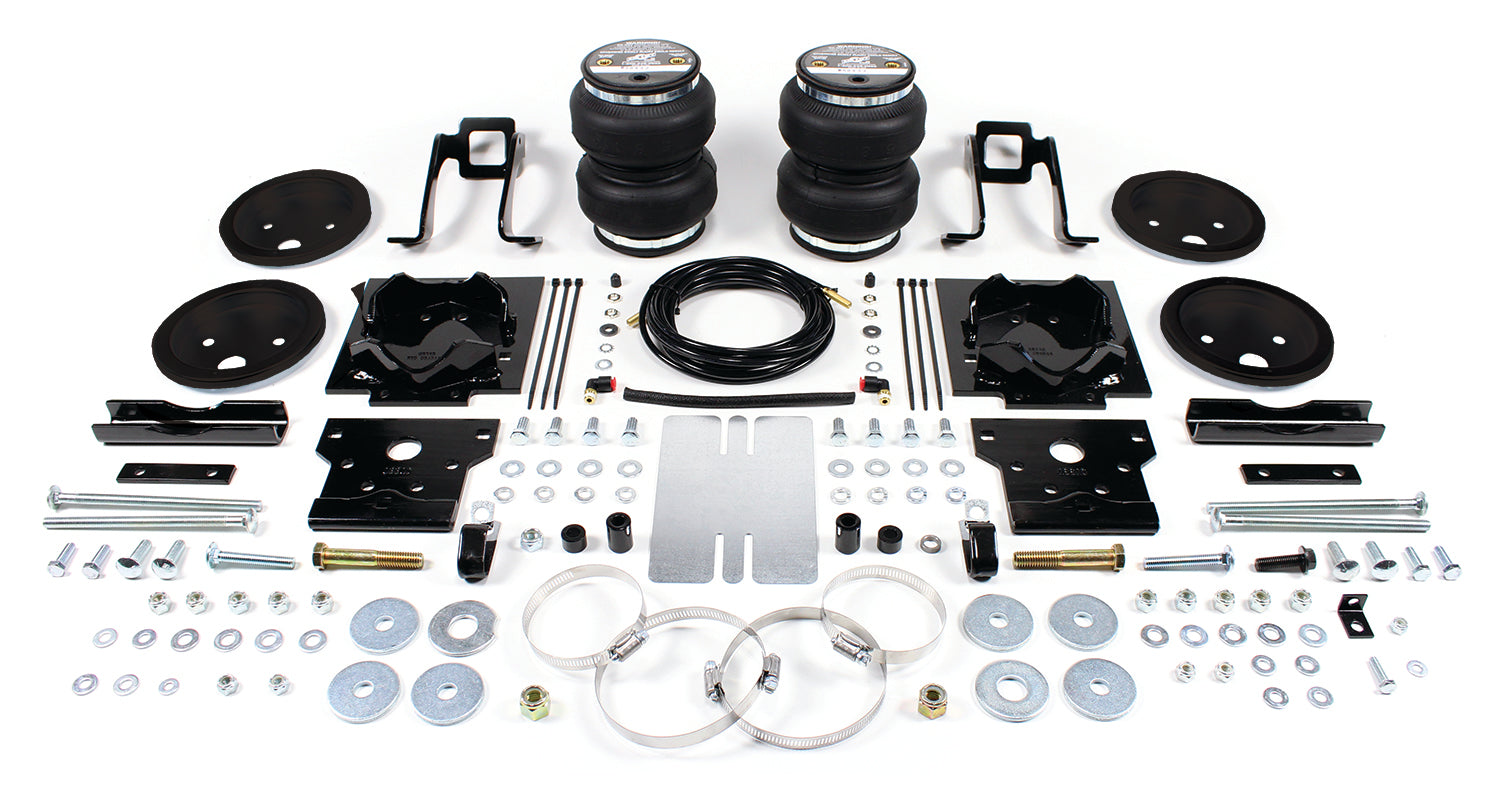 Leaf spring air spring kit with internal jounce bumper by Air Lift