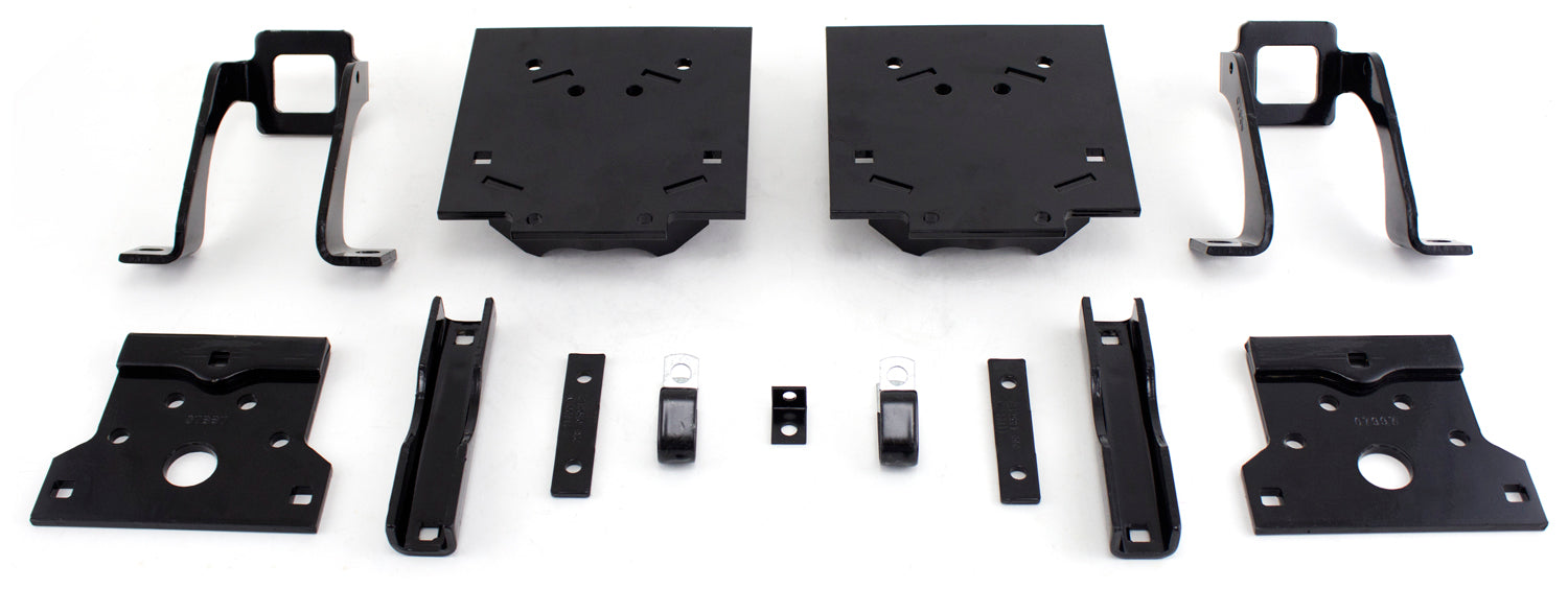 Leaf spring air spring kit with internal jounce bumper by Air Lift