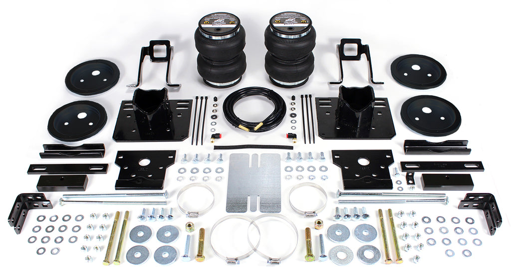 Leaf spring air spring kit with internal jounce bumper by Air Lift