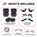 LoadLifter 5000 Ultimate air spring kit with Air Spring Cradles by Air Lift