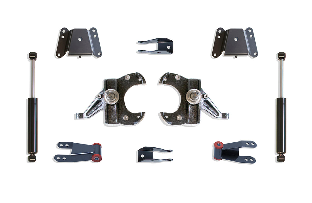 2.5"/4" LOWERING KIT (1" THICK ROTORS) by MaxTrac