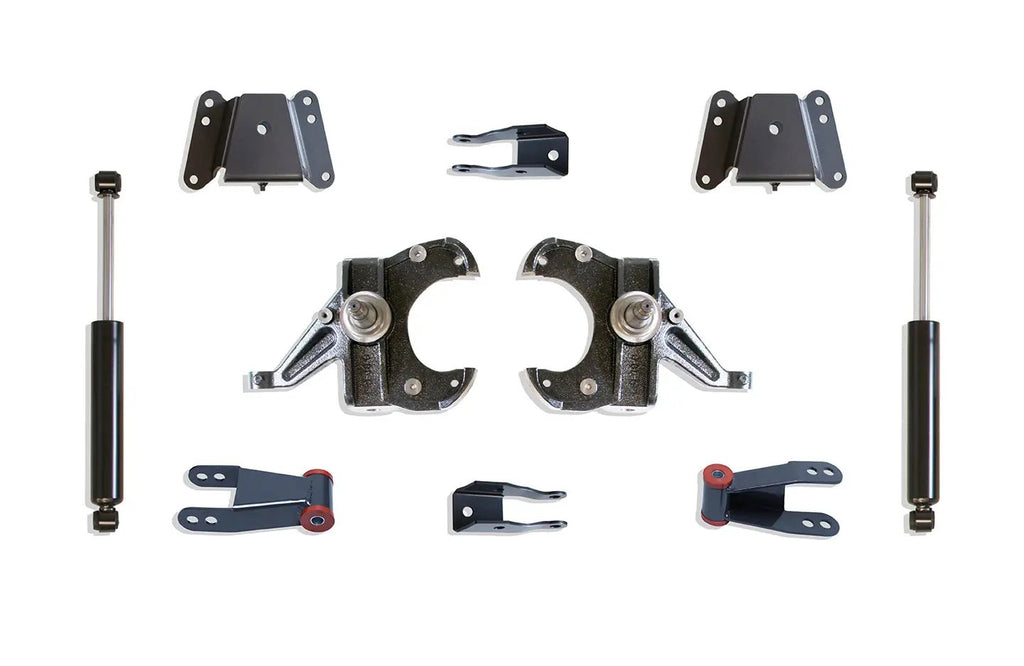 2.5"/4" LOWERING KIT (1" THICK ROTORS) by MaxTrac