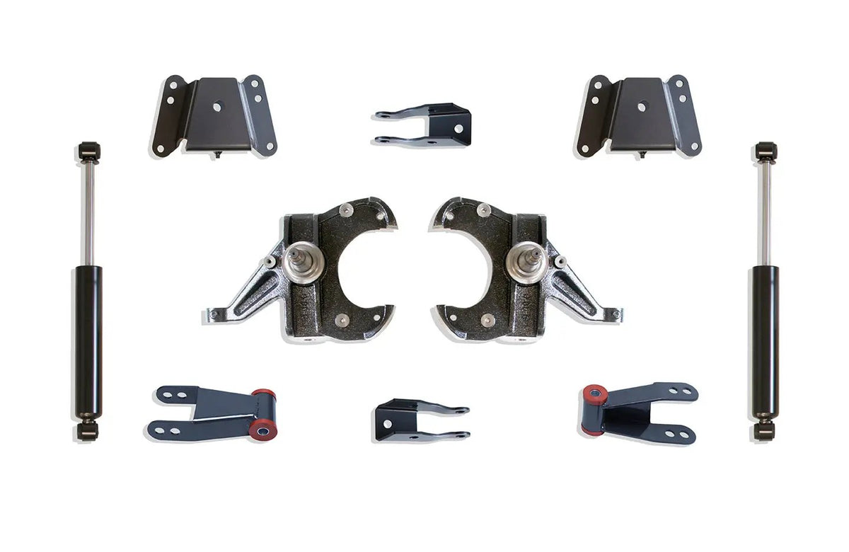 2.5"/4" LOWERING KIT (1" THICK ROTORS) by MaxTrac