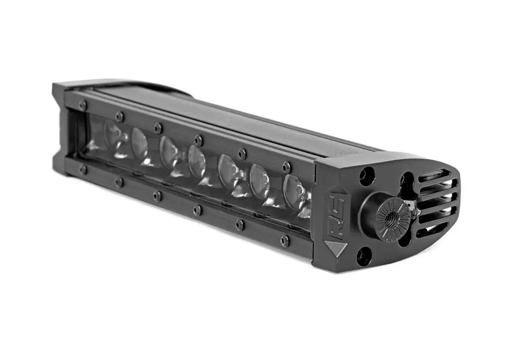 8 Inch Black Series LED Light Bar | Single Row | Amber DRL by Rough Country
