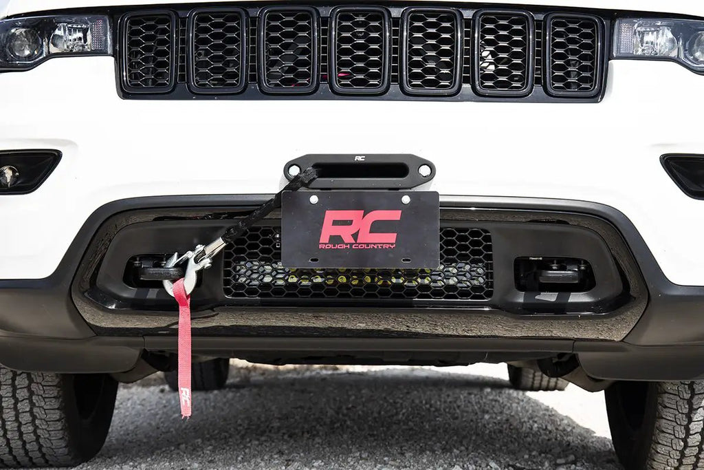 License Plate Mnt | Hawse Fairlead by Rough Country