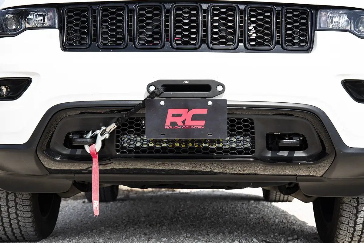 License Plate Mnt | Hawse Fairlead by Rough Country