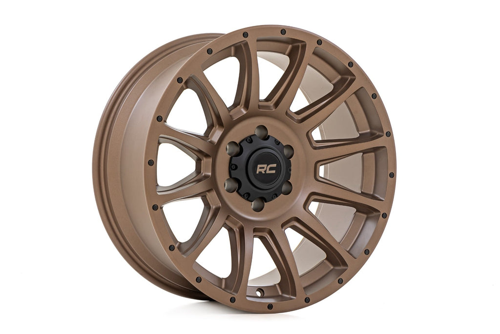 Rough Country 90 Series Wheel | One-Piece | Bronze | 18x9 | 6x5.5 | 0mm by Rough Country