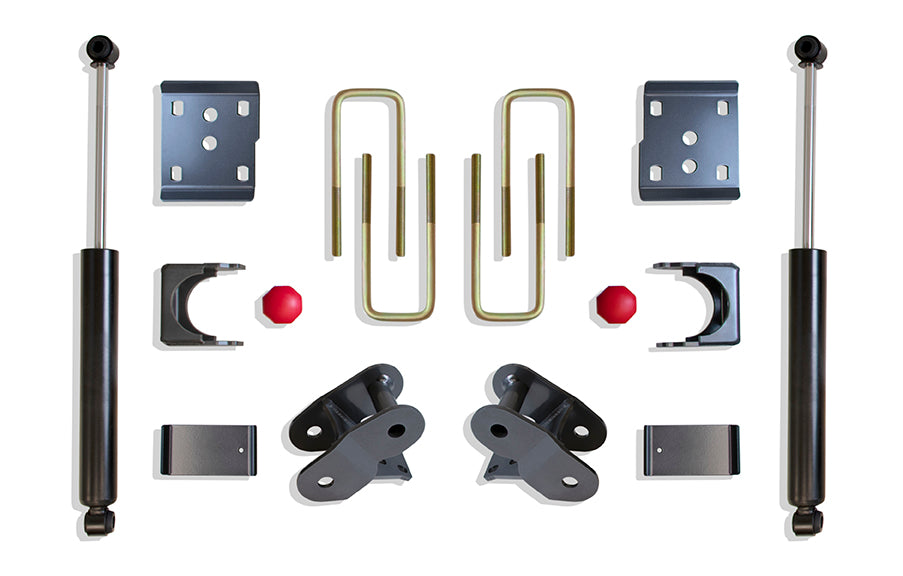 4" REAR LOWERING BOX KIT by MaxTrac