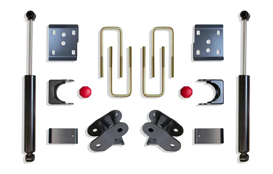 4" REAR LOWERING BOX KIT by MaxTrac