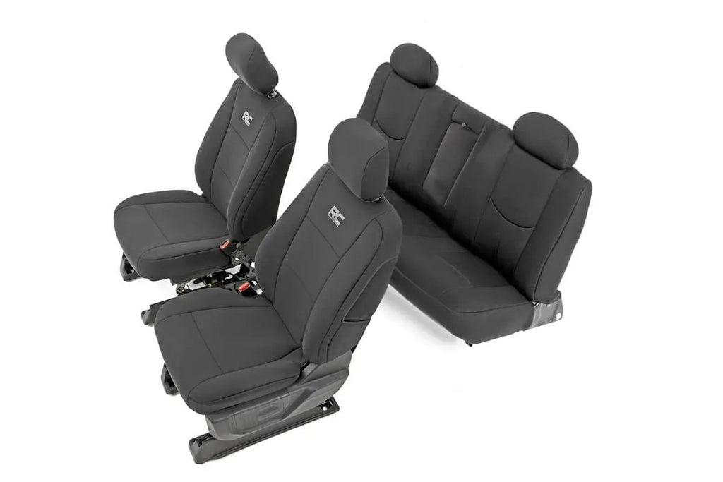 Seat Covers | FR 40/20/40 & Rear | Chevy/GMC 1500 (14-18 & Classic) by Rough Country