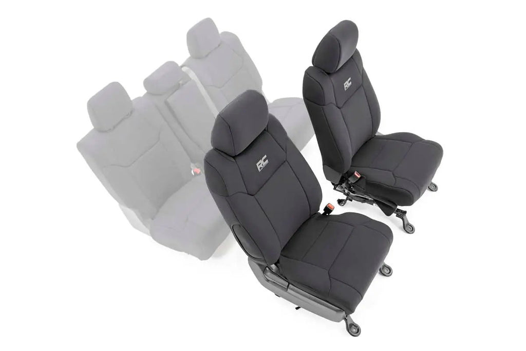 Seat Covers | Front W/ Console Cover | Toyota Tundra 2WD/4WD (2014-2021) by Rough Country