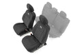 Seat Covers | Front | Double Cab | Toyota Tacoma 2WD/4WD (2016-2023) by Rough Country