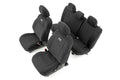 Seat Covers | FR & RR | Double Cab | Toyota Tacoma 2WD/4WD (2016-2023) by Rough Country