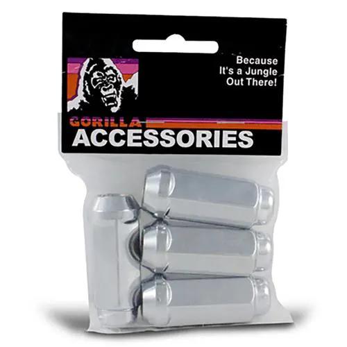 BULGE XL LUG 13/16" 1/2 CHR BAG by Gorilla Automotive