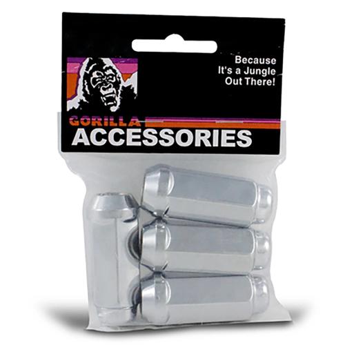 BULGE XL LUG 13/16" 1/2 CHR BAG by Gorilla Automotive
