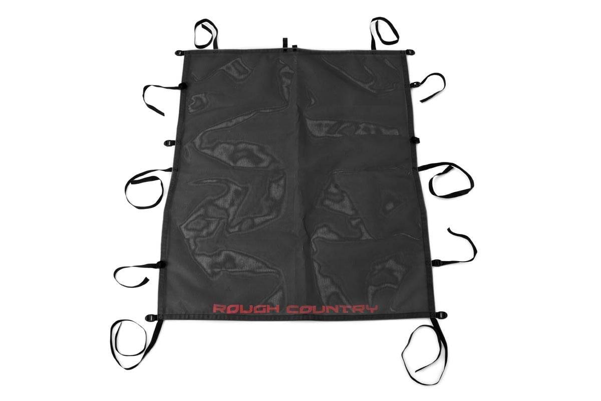 Mesh Bikini Top Plus | Black | Jeep Wrangler TJ (97-06)/Wrangler YJ (92-95) by Rough Country