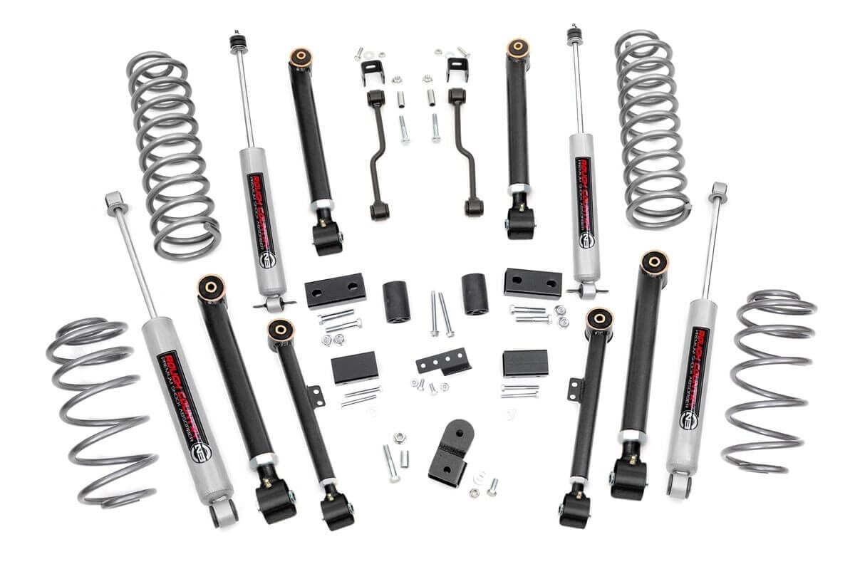 4 Inch Lift Kit | X-Series | Jeep Grand Cherokee ZJ 2WD/4WD (1993-1998) by Rough Country