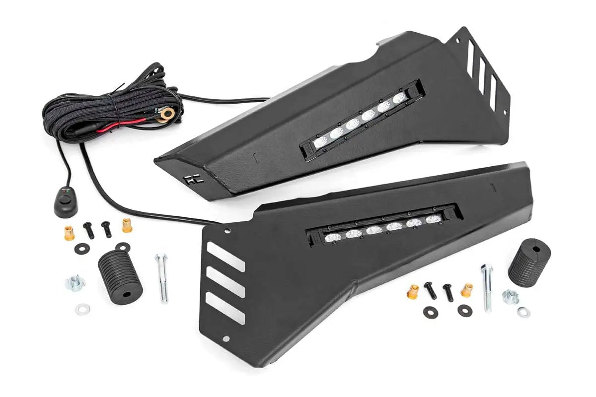 Bumper Wings | Stinger | 6" Led Combo | Honda Pioneer 1000 by Rough Country