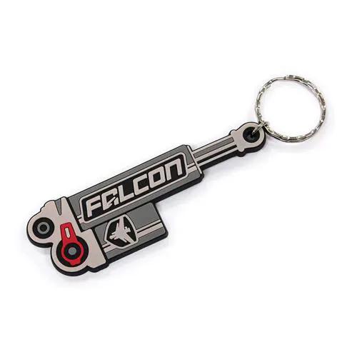 FALCON SHOCK LOGO KEYCHAIN - 3.5” by Falcon Shocks