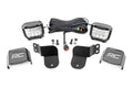 LED Light Kit | Cage Mount | 3" OSRAM | Wide Angle | Polaris General XP 4 1000 by Rough Country