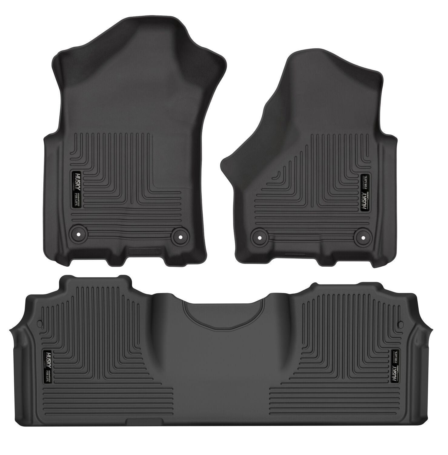 Husky Weatherbeater Front & 2nd Seat Floor Liners 94131 by Husky Liners