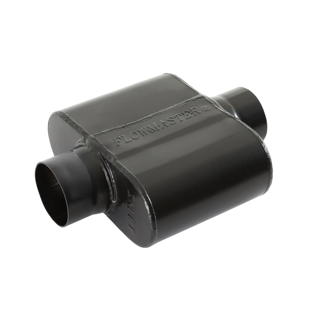 10 Series Race Muffler - 3.00 Center In / 3.00 Center Out - Aggressive Sound by Flowmaster