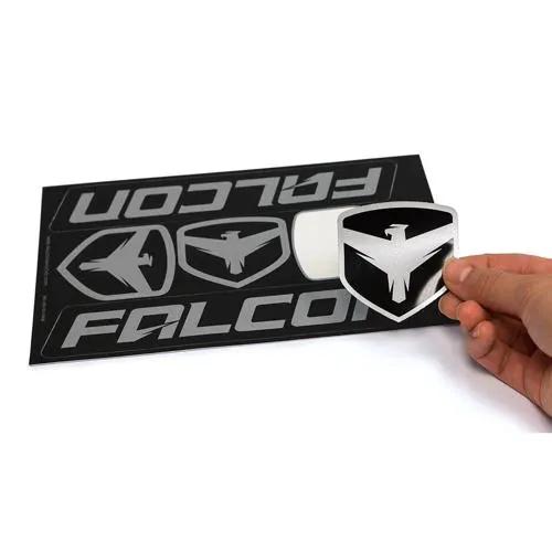 FALCON STICKER SHEET - 6" X 8” by Falcon Shocks