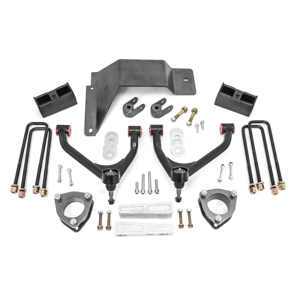 RG 4" LIFT KIT - GM 1500 4WD 07-13 by Rugged Off Road