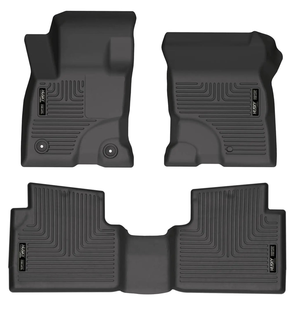 Weatherbeater - Front & 2nd Seat Floor Liners by Husky Liners
