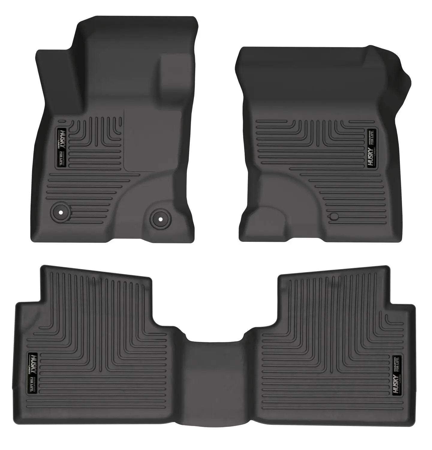 Weatherbeater - Front & 2nd Seat Floor Liners by Husky Liners