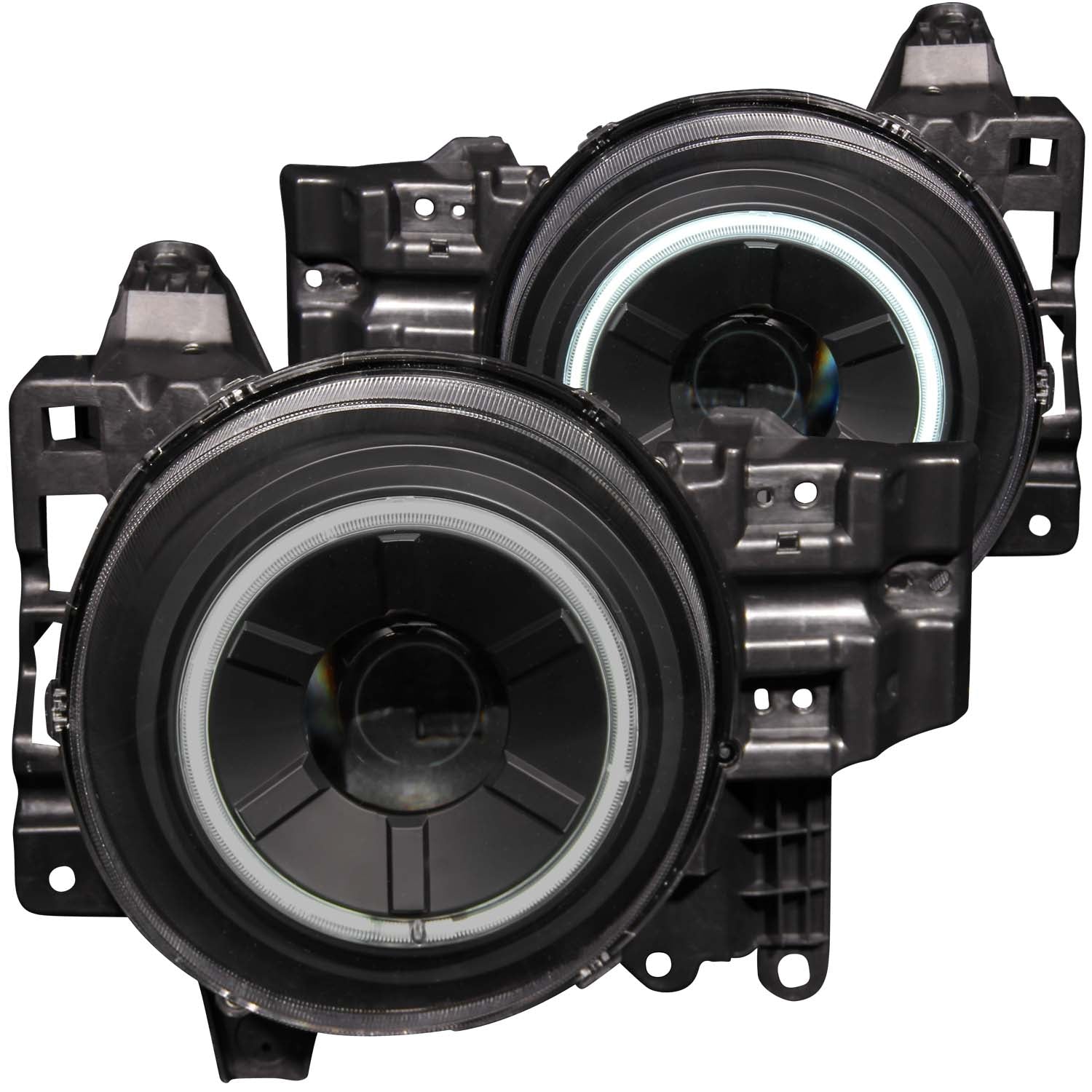 Projector Headlight Set w/Halo by ANZO USA