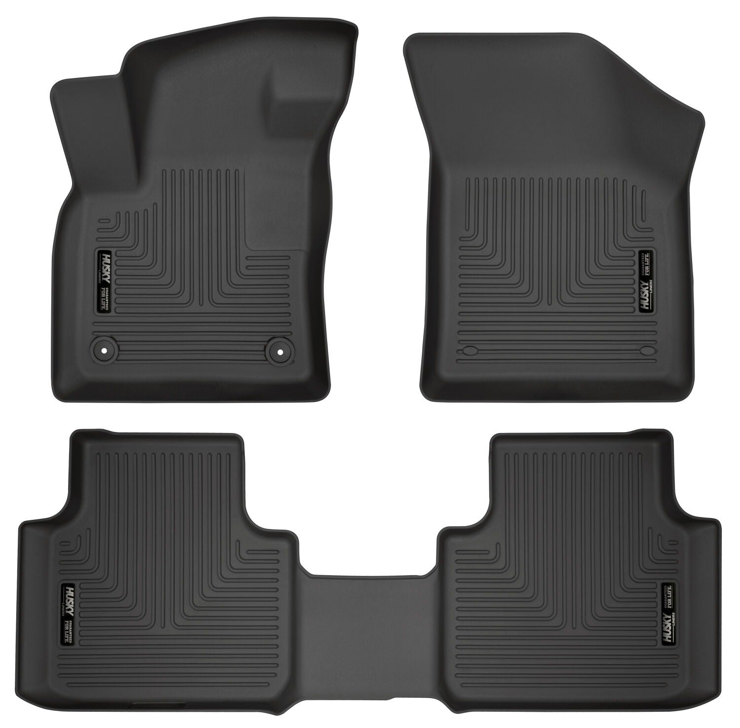 Husky Weatherbeater Front & 2nd Seat Floor Liners 95661 by Husky Liners