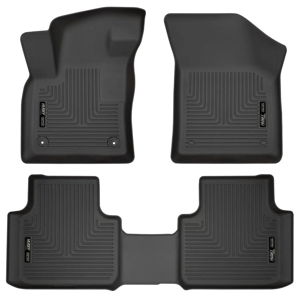 Weatherbeater - Front & 2nd Seat Floor Liners by Husky Liners