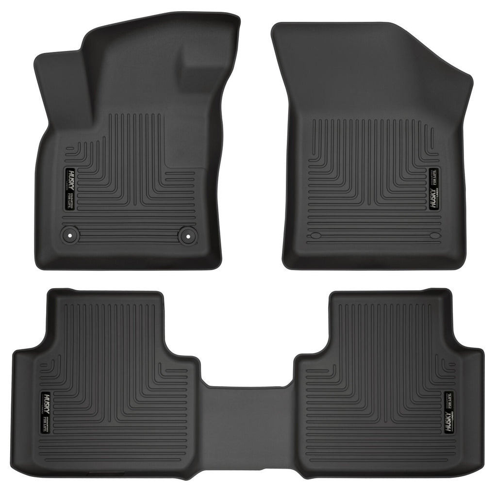Weatherbeater - Front & 2nd Seat Floor Liners by Husky Liners