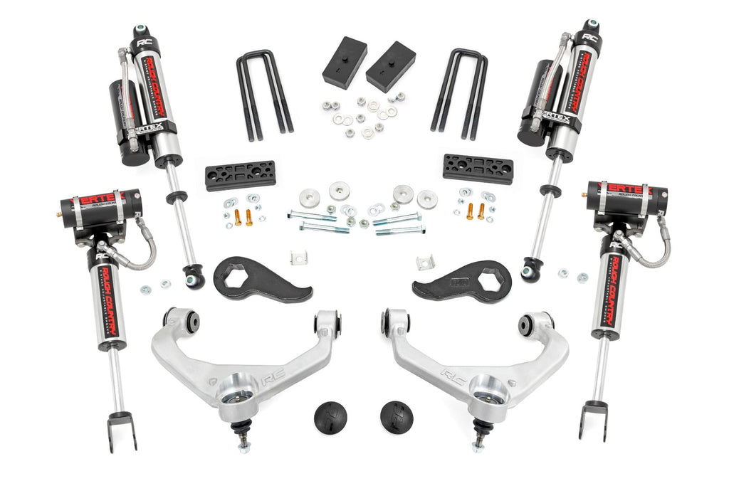 3 Inch Lift Kit | Vertex | w/ Overloads | Chevy/GMC 2500HD/3500HD (20-26) by Rough Country