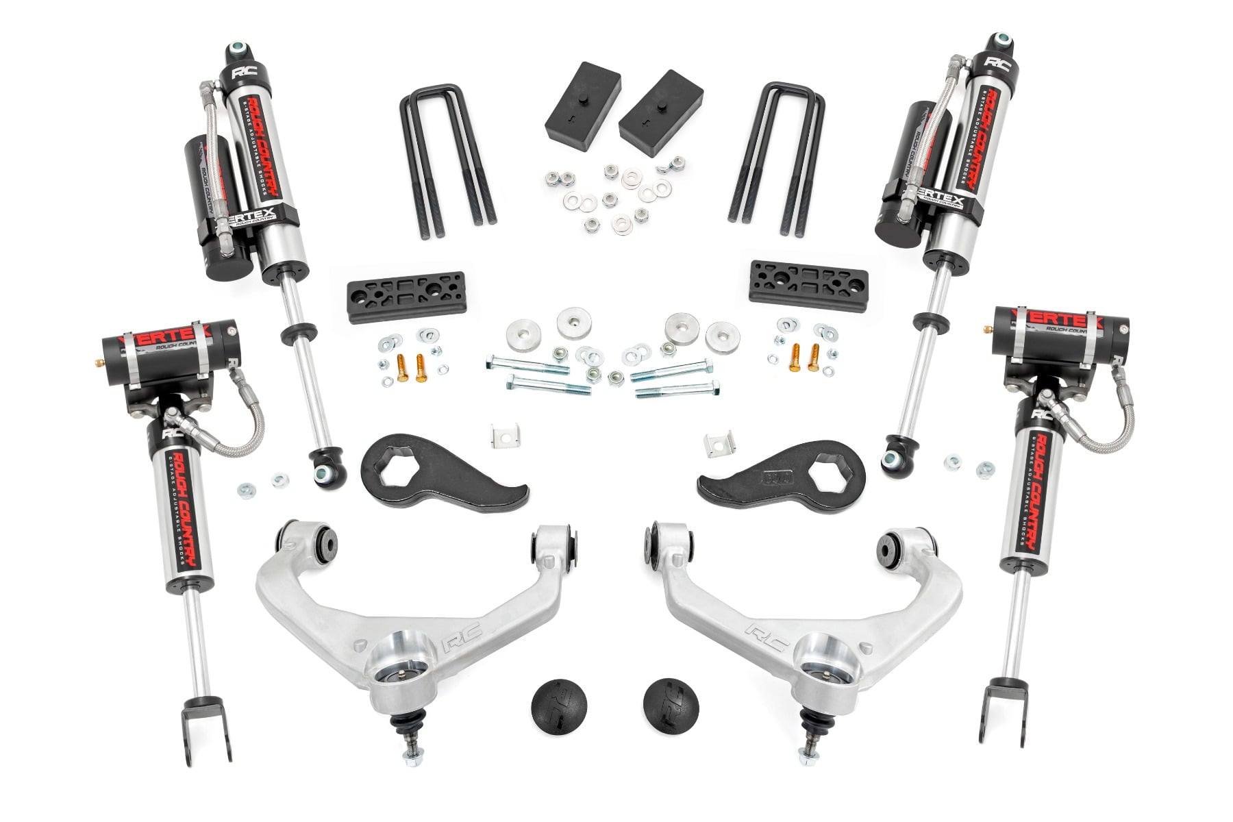 3 Inch Lift Kit | Vertex | w/ Overloads | Chevy/GMC 2500HD/3500HD (20-26) by Rough Country