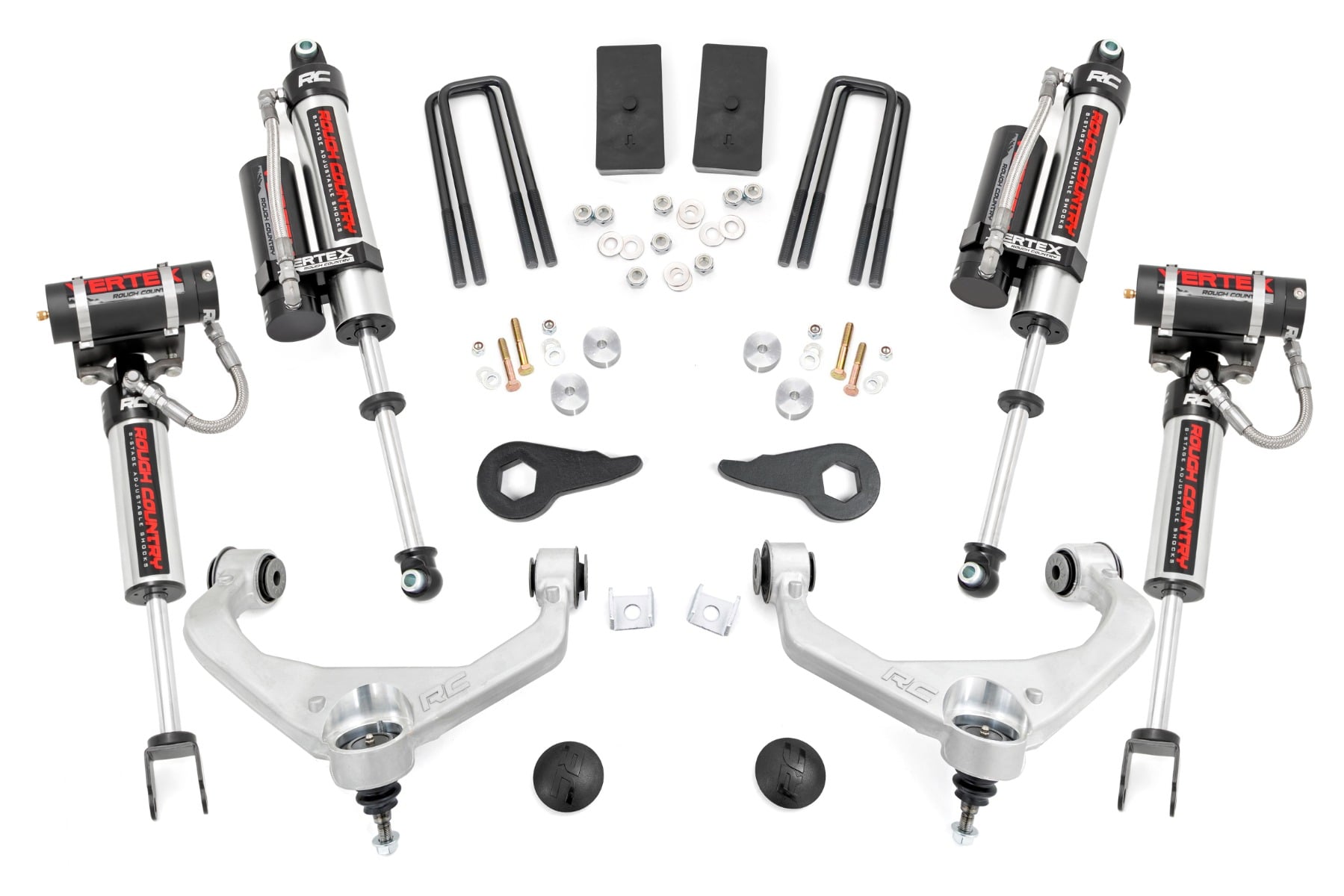 3.5 Inch Lift Kit | Vertex | w/ Overloads | Chevy/GMC 2500HD/3500HD (11-19) by Rough Country